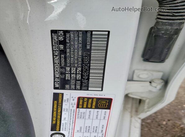 W1KAF4HB2SR248870 2025 MERCEDES-BENZ C White 