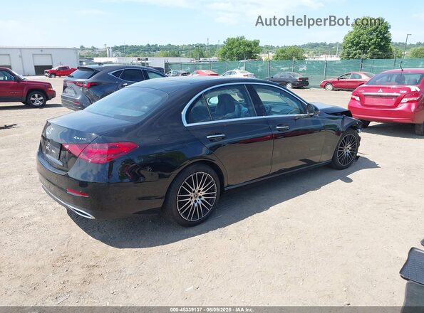 W1KAF4HB3NR041568 2022 MERCEDES-BENZ C-CLASS Black Tył prawy