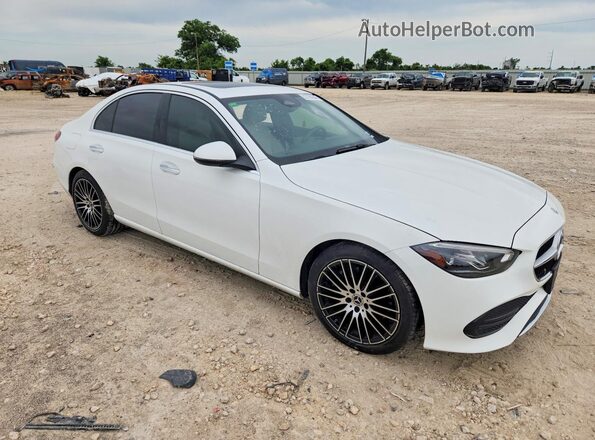 W1KAF4HB3NR063960 2022 MERCEDES-BENZ C White წინა მარჯვენა