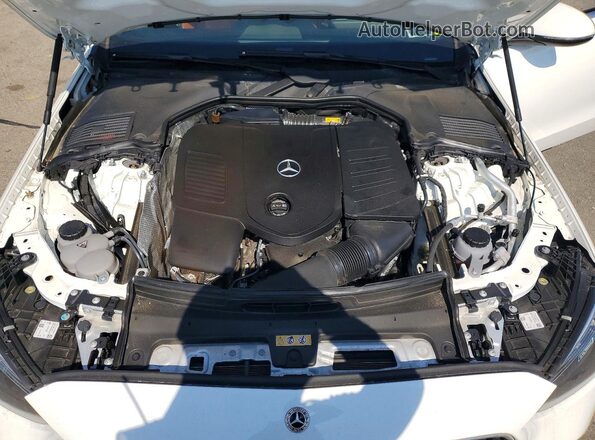 W1KAF4HB3PR085542 2023 MERCEDES-BENZ C White Widok wnętrza z tyłu