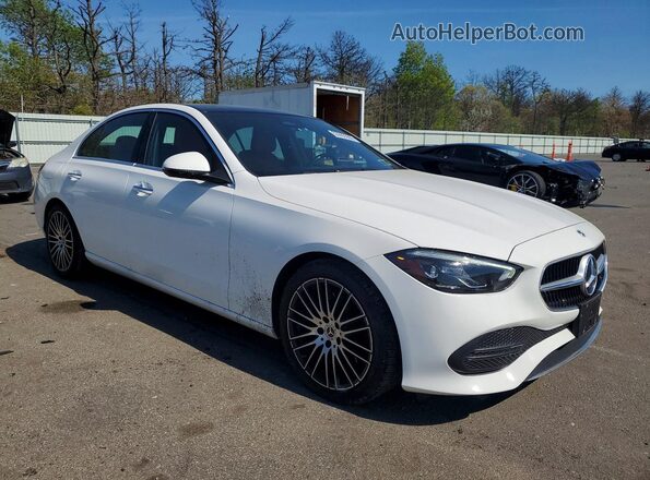 W1KAF4HB3PR085542 2023 MERCEDES-BENZ C White Przód prawy