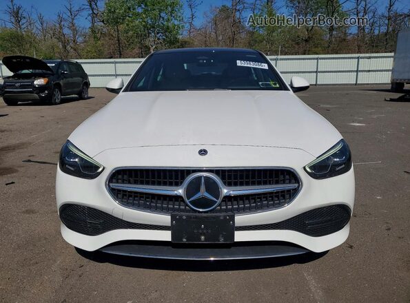 W1KAF4HB3PR085542 2023 MERCEDES-BENZ C White Widok z przodu