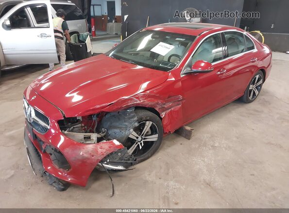 W1KAF4HB3RR187345 2024 MERCEDES-BENZ C-CLASS Red Передня ліва чверть