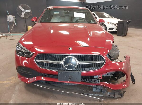 W1KAF4HB3RR187345 2024 MERCEDES-BENZ C-CLASS Red Вид щитка приладів