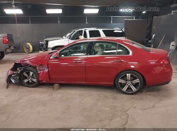 W1KAF4HB3RR187345 2024 MERCEDES-BENZ C-CLASS Red Панорамний вид салону 360°