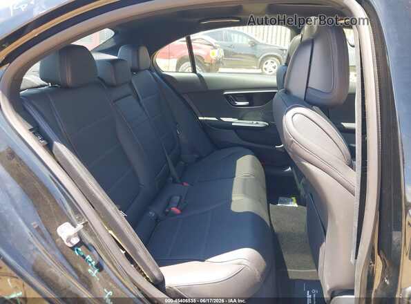 W1KAF4HB3TR302713 2026 MERCEDES-BENZ C-CLASS Black VIN sticker view