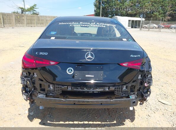 W1KAF4HB3TR302713 2026 MERCEDES-BENZ C-CLASS Black 