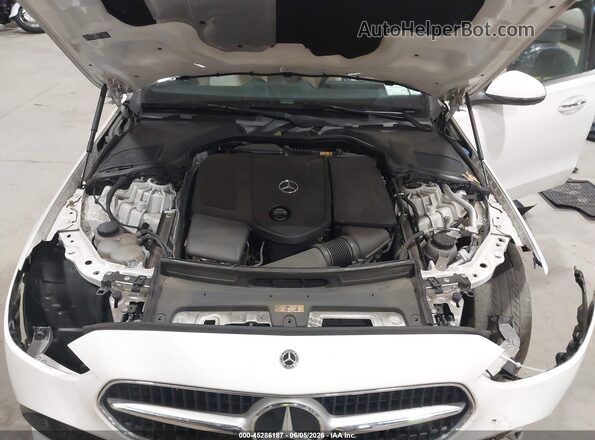 W1KAF4HB4RR157030 2024 MERCEDES-BENZ C-CLASS White Հետևի տեսք
