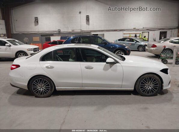 W1KAF4HB4RR157030 2024 MERCEDES-BENZ C-CLASS White Սալոնի 360 աստիճան տեսք