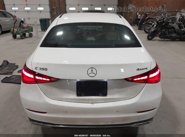 W1KAF4HB4RR157030 2024 MERCEDES-BENZ C-CLASS White 