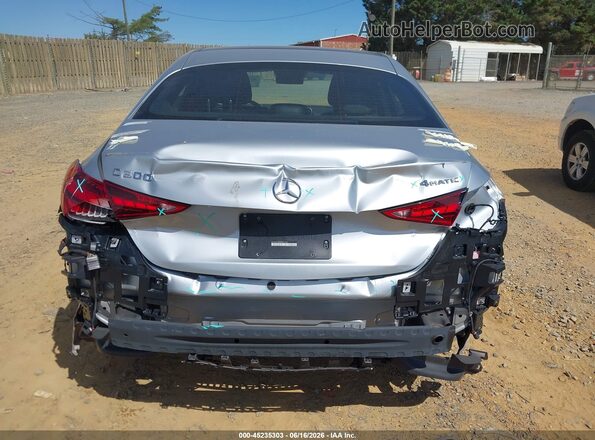 W1KAF4HB4RR227867 2024 MERCEDES-BENZ C-CLASS Silver 