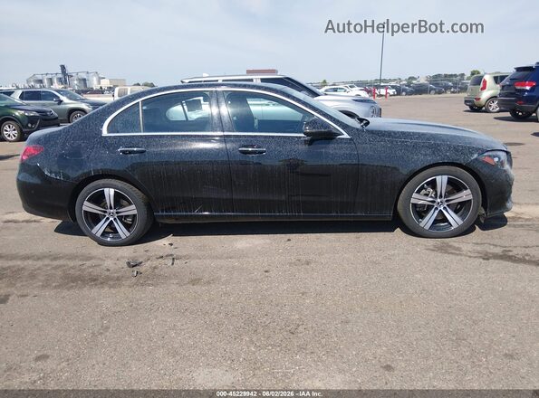 W1KAF4HB4SR247235 2025 MERCEDES-BENZ C-CLASS Black Widok wnętrza z tyłu