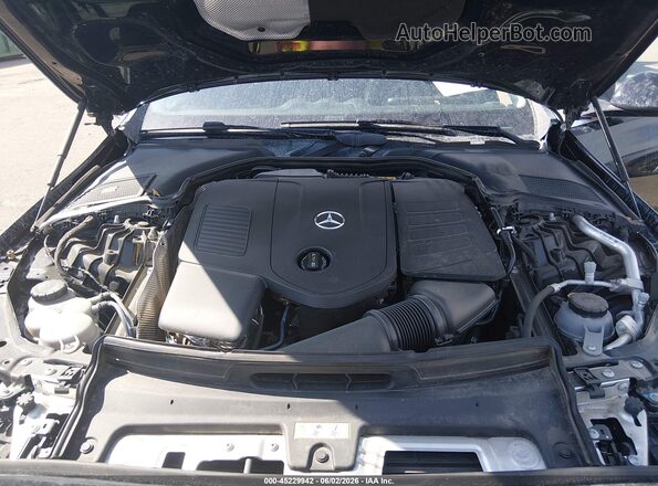 W1KAF4HB4SR247235 2025 MERCEDES-BENZ C-CLASS Black Widok z tyłu
