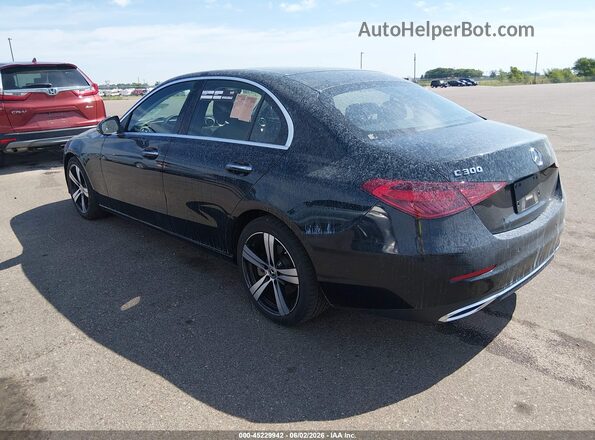W1KAF4HB4SR247235 2025 MERCEDES-BENZ C-CLASS Black Tył lewy