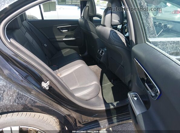 W1KAF4HB4SR247235 2025 MERCEDES-BENZ C-CLASS Black Widok naklejki z numerem VIN