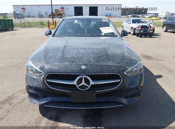 W1KAF4HB4SR247235 2025 MERCEDES-BENZ C-CLASS Black Widok zestawu wskaźników