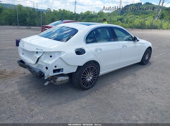 W1KAF4HB4SR292921 2025 MERCEDES-BENZ C-CLASS White უკანა მარჯვენა
