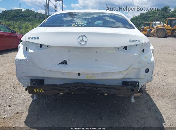 W1KAF4HB4SR292921 2025 MERCEDES-BENZ C-CLASS White წინა ხედი