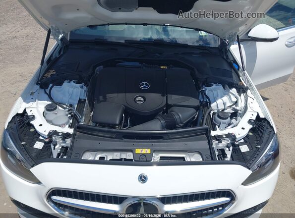 W1KAF4HB4SR292921 2025 MERCEDES-BENZ C-CLASS White უკანა ხედი