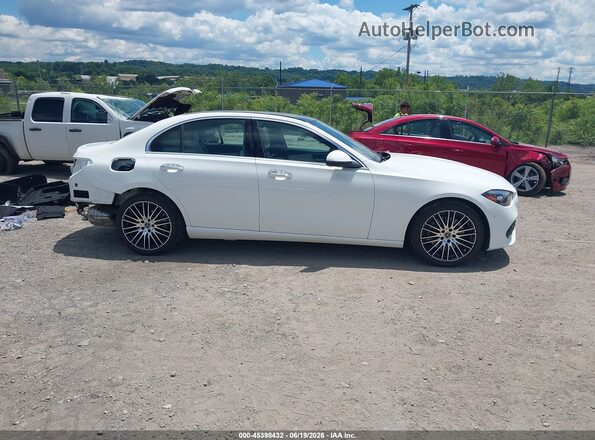 W1KAF4HB4SR292921 2025 MERCEDES-BENZ C-CLASS White სალონის 360-გრადუსიანი ხედი