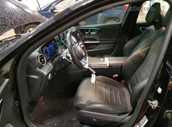 W1KAF4HB5PR125443 2023 MERCEDES-BENZ C Black Սալոնի դիմացի տեսք