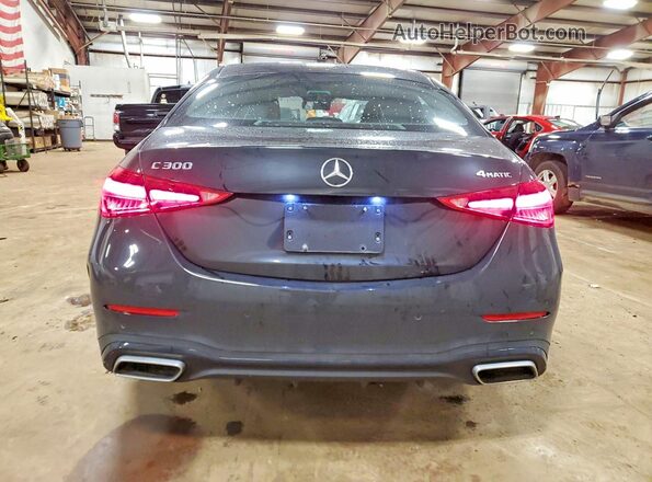 W1KAF4HB5PR125443 2023 MERCEDES-BENZ C Black Հետևի տեսք