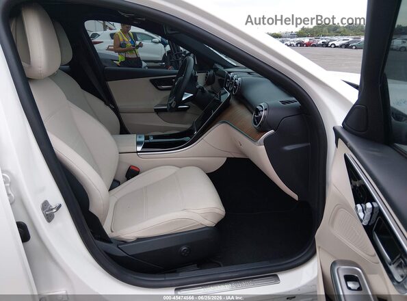 W1KAF4HB6RR216241 2024 MERCEDES-BENZ C-CLASS White Front interior view
