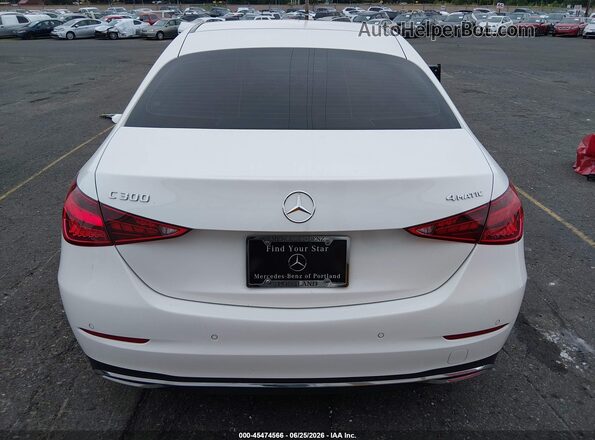 W1KAF4HB6RR216241 2024 MERCEDES-BENZ C-CLASS White 