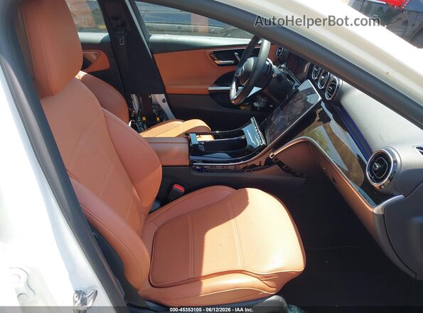 W1KAF4HB7PR069666 2023 MERCEDES-BENZ C-CLASS White Սալոնի դիմացի տեսք
