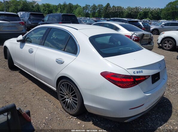 W1KAF4HB7PR069666 2023 MERCEDES-BENZ C-CLASS White Հետևի ձախ