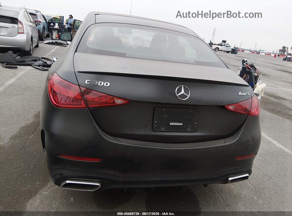 W1KAF4HB7RR218595 2024 MERCEDES-BENZ C-CLASS Черный 