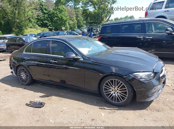 W1KAF4HB8NR040612 2022 MERCEDES-BENZ C-CLASS Black Вид задньої частини салону