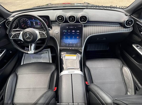 W1KAF4HB8PR077985 2023 MERCEDES-BENZ C-CLASS Black Vista frontal