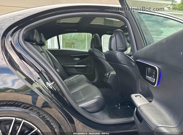 W1KAF4HB8PR077985 2023 MERCEDES-BENZ C-CLASS Black Vista de la etiqueta del VIN