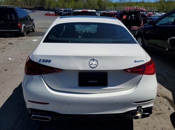 W1KAF4HB8PR128661 2023 MERCEDES-BENZ C White 