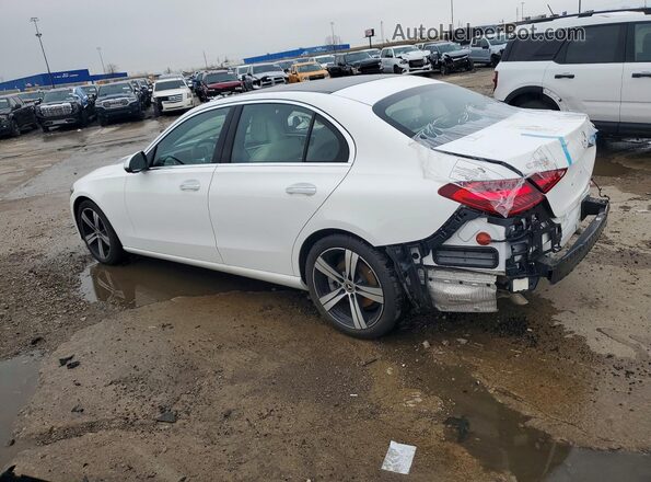 W1KAF4HB8RR173800 2024 MERCEDES-BENZ C White Задня ліва чверть