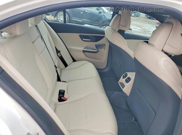 W1KAF4HB8RR173800 2024 MERCEDES-BENZ C White Вид задніх сидінь