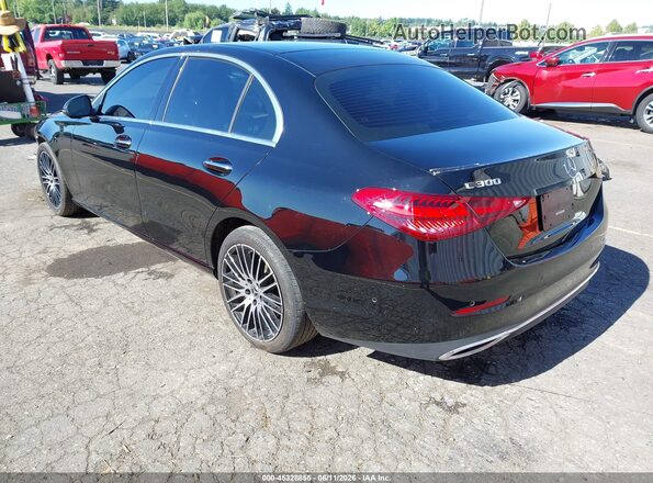 W1KAF4HB9RR216895 2024 MERCEDES-BENZ C-CLASS Black Tył lewy