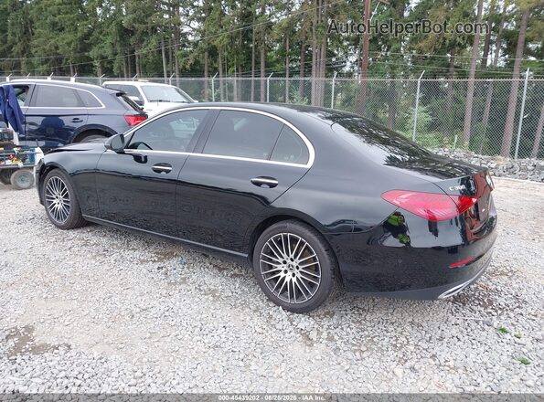 W1KAF4HBXPR122330 2023 MERCEDES-BENZ C-CLASS Black Հետևի ձախ