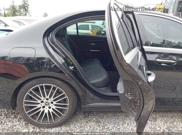 W1KAF4HBXPR122330 2023 MERCEDES-BENZ C-CLASS Black VIN կոդի պիտակի տեսք