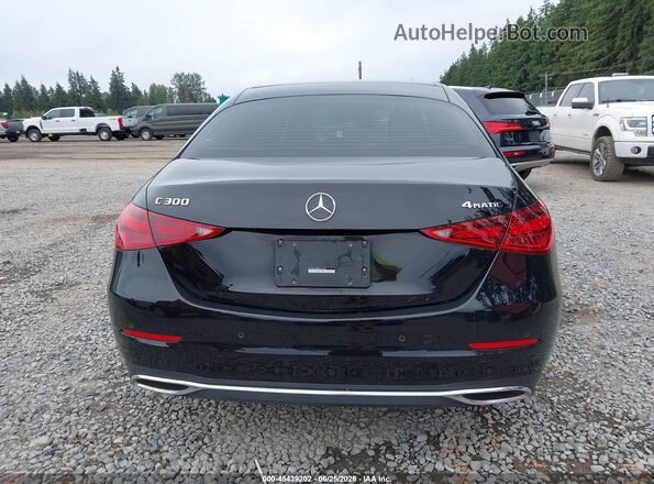 W1KAF4HBXPR122330 2023 MERCEDES-BENZ C-CLASS Black 
