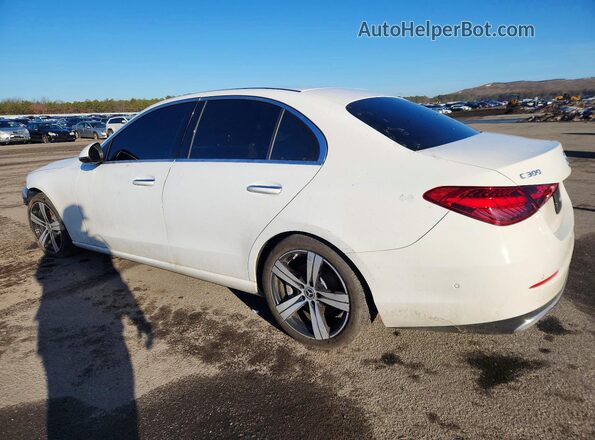 W1KAF4HBXSR247305 2025 MERCEDES-BENZ C Белый Задняя левая четверть