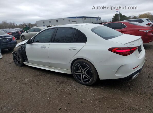 W1KAF4HBXSR248969 2025 MERCEDES-BENZ C White Trasero izquierdo