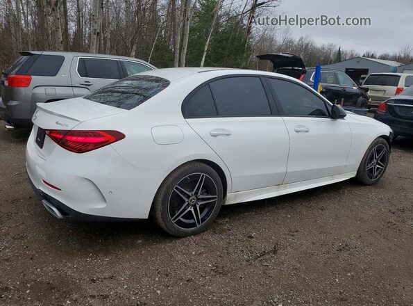 W1KAF4HBXSR248969 2025 MERCEDES-BENZ C White Trasero derecho