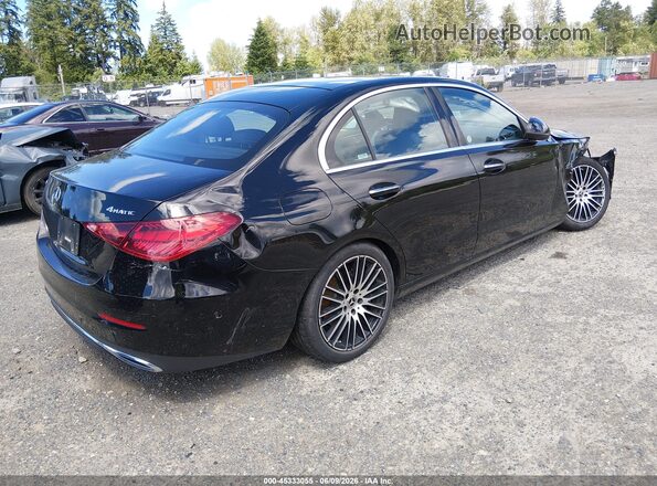 W1KAF4HBXSR288842 2025 MERCEDES-BENZ C-CLASS Black 