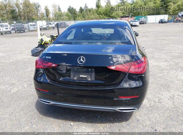 W1KAF4HBXSR288842 2025 MERCEDES-BENZ C-CLASS Black 