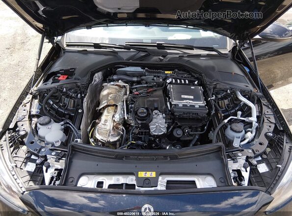 W1KAF4HBXSR291627 2025 MERCEDES-BENZ C-CLASS Black Widok z tyłu