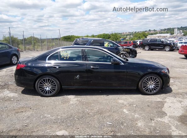 W1KAF4HBXSR291627 2025 MERCEDES-BENZ C-CLASS Black Widok wnętrza z tyłu