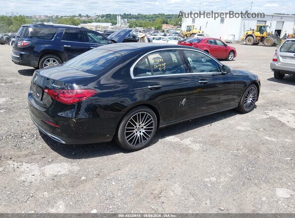 W1KAF4HBXSR291627 2025 MERCEDES-BENZ C-CLASS Black Tył prawy