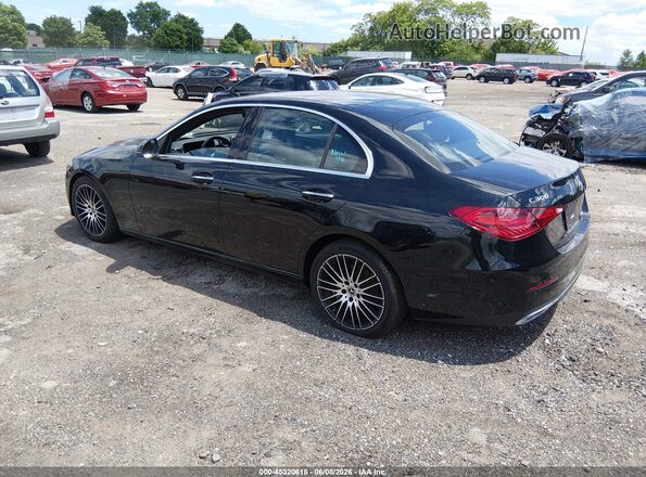 W1KAF4HBXSR291627 2025 MERCEDES-BENZ C-CLASS Black Tył lewy